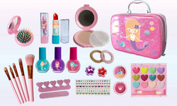 ZESTAW KOSMETYKI DO MALOWANIA DLA DZIECI KUFEREK WALIZKA SYRENKA NA PREZENT