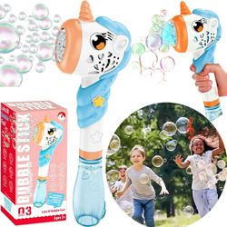 BAŃKI MYDLANE JEDNOROŻEC RÓŻDŻKA DO BANIEK MYDLANYCH PŁYN ZABAWA DLA DZIECI