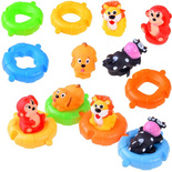 Gumowe Zwierzątka na pływających puzzlach ZA1821