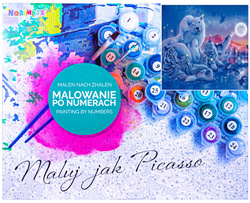 Obraz do MALOWANIE PO NUMERACH Na Krośnie Prezent