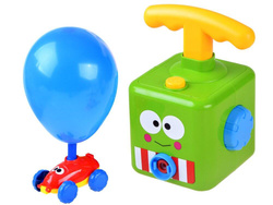 Balonowa wyrzutnia z pompką Autko  ZA3730