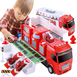 Parking Piętrowy Garaż Straż Pożarna AUTO rozkładany TOR TIR WÓZ STRAŻACKI