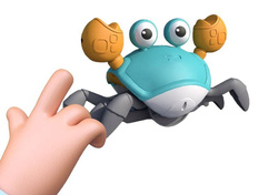 UCIEKAJĄCY PEŁZAJĄCY KRAB CHODZĄCY ZABAWKA INTERAKTYWNA DLA DZIECKA