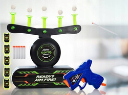 GRA STRZELANIE DO CELU DLA DZIECI PISTOLET KULKI