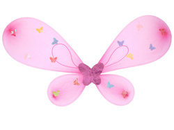 Jasno rózowyświecący Kostium dla Małej wróżki Motyl bal ZA4805 JR