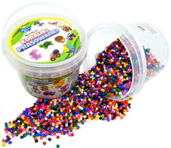 Koraliki Do Prasowania Zestaw XXXL Szablony kuferek PREZENT ŚWIĘTA GWIAZDKA