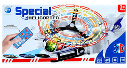 Helikopter projektor zabawka na pilot dla dzieci dźwięki dinozaurów światła