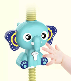 PRYSZNIC SŁOŃ ZABAWKA DO KĄPIELI DLA DZIECI ZABAWA W WANNIE FONTANNA WODY