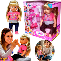 LALKA ZABAWKA ZESTAW Z AKCESORIAMI NA PREZENT DLA DZIEWCZYNKI INTERAKTYWNA
