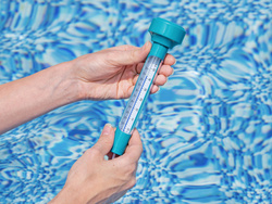 Pływający TERMOMETR BASENOWY 2 skale BESTWAY termometr do basenu wody 58072