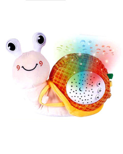 PROJEKTOR DLA NIEMOWLĄT DZIECI NA SEN MASKOTKA ZABAWKA ŚLIMAK Z PROJEKTOREM