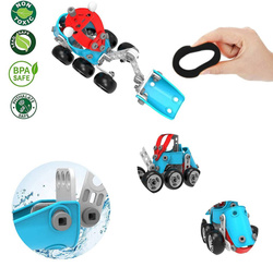 KLOCKI KONSTRUKCYJNE KREATYWNE EDUKACYJNE POJAZDY MAŁY KONSTRUKTOR 8W1