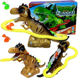 Zjeżdżalnia dinozaur TOR z autkami zabawka dinozaury Autka dla dzieci