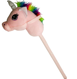 KOŃ NA KIJU DO GALOPOWANIA Z DŹWIĘKAMI RŻY KONIK