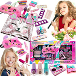 ZESTAW KOSMETYKÓW DO MAKIJAŻU I PAZNOKCI KOSMETYCZKA MASKA LAKIER XXL Maska