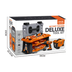 WARSZTAT i Zestaw narzędzi do majsterkowania dla dzieci w SKRZYNI Walizka