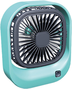 WIATRAK USB WENTYLATOR WIATRACZEK NA AKUMULATOR CICHY BIUROWY Z REGULACJA