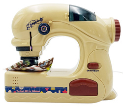 MASZYNA DO NAUKI SZYCIA ZABAWKA NICI ZESTAW XXL Z NICIAMI SZYCIE DLA DZIECI