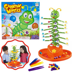 GRA RODZINNA ZRĘCZNOŚCIOWA TAŃCZĄCA STONOGA ZESTAW PREZENT DLA DZIECI