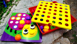 GUZIKI MOZAIKA UKŁADANKA GUZICZKOWA DLA MALUSZKA