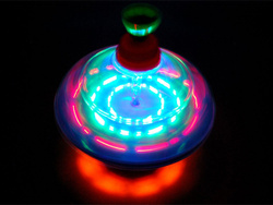 Bąk Grający Tęczowy Bączek świecąca zabawka ZA1605