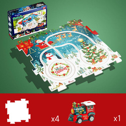 KOLEJKA CIUCHCIA OZDOBA ŚWIATECZNA ZABAWKA NA PREZENT I ŚWIĘTA DLA DZIECI