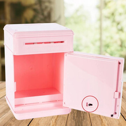 SKARBONKA SEJF ŚWINKA BANK NA BANKNOTY MONETY KOD ZABAWKA DLA DZIECI RÓŻOWA