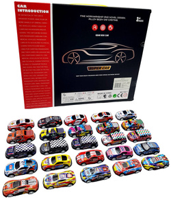 ZESTAW RESORAKÓW AUTEK z napędem METALOWE Autka RESORAKI SAMOCHÓD Auto Auta