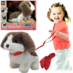 PIESEK PIES chodzący na smyczy szczeka PETS zestaw zabawka dla dzieci