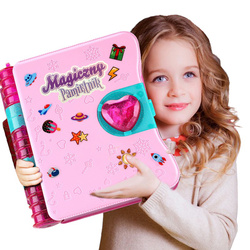 Magiczny Sekretny Pamiętnik NOTES na Kluczyk ze schowkami Zestaw dla dzieci