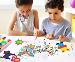 Koraliki Do Prasowania Zestaw XXXL Szablony kuferek PREZENT ŚWIĘTA GWIAZDKA