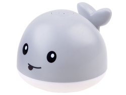 Wieloryb FONTANNA ZABAWKA DO KĄPIELI WANNY LED