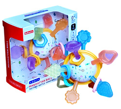 GRYZAK Zabawka Sensoryczna Montessori GRZECHOTKA Antystresowa Dla Dzieci