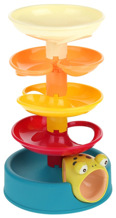 FONTANNA PIŁEK WIEŻA Z PIŁECZKAMI TOR DLA PIŁECZEK KULEK WYRZUTNIA + KULKI