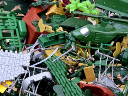 BAZA WOJSKOWA żołnierzyki Wojsko ZESTAW czołgi