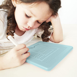 MAG PAD DUŻA TABLICA MAGNETYCZNA KULKI + Szablony