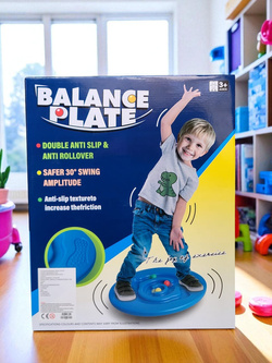 DESKA DO BALANSOWANIA Z LABIRYNTEM ZABAWKA SENSORYCZNA SPORTOWA DLA DZIECI