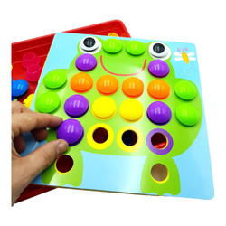 GUZIKI MOZAIKA UKŁADANKA GUZICZKOWA DLA MALUSZKA