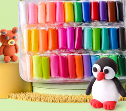 PIANKOLINA PLASTELINA SENSO POLIMEROWA PIANKA MASA PLASTYCZNA Zestaw 36szt