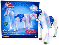 Duży CHODZĄCY KOŃ KONIK KUCYK dla LALKI LALEK DŹW.