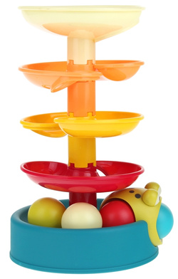 FONTANNA PIŁEK WIEŻA Z PIŁECZKAMI TOR DLA PIŁECZEK KULEK WYRZUTNIA + KULKI