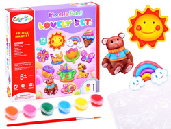 Zestaw do malowania tworzenia magnesów Kreatywne magnesy dla dzieci DIY