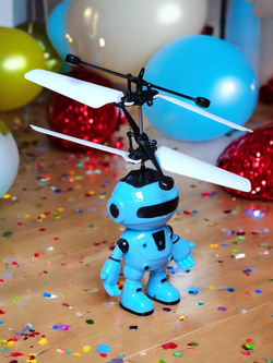 ROBOT LATAJĄCY NAD DŁONIĄ ZABAWKA DLA DZIECI + KABEL USB UFO STEROWANA RĘKĄ