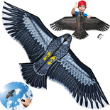 LATAWIEC ORZEŁ PTAK 150CM DLA DZIECI Z LINKA JASTRZĄB ODSTRASZACZ NA PTAKI