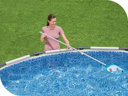 Zestaw do Czyszczenia Basenu Odkurzacz Czyszczący Basen Siatka Bestway 2025