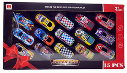 ZESTAW AUTEK DLA DZIECI SAMOCHODZIKI AUTKA AUTA RESORAKI Z NAPĘD NA PREZENT