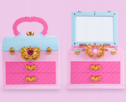 ZESTAW KOSMETYKÓW DO MAKIJAŻU W KUFERKU DLA DZIECI KOSMETYKI DZIEWCZYNKI