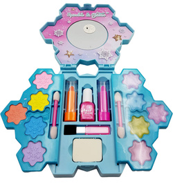 ZESTAW KOSMETYKI DO MAKIJAŻU PAZNOKCI Z LUSTERKIEM