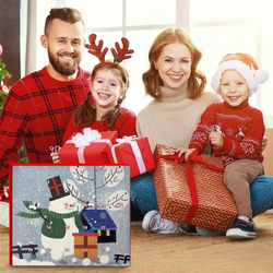 KALENDARZ ADWENTOWY BIŻUTERIA CHARMS DIY DO BRANSOLETEK DLA DZIECI PREZENT