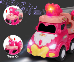 Ciężarówka LAWETA z autkami Zestaw TIR AUTKA zabawka dla dziewczynki dzieci